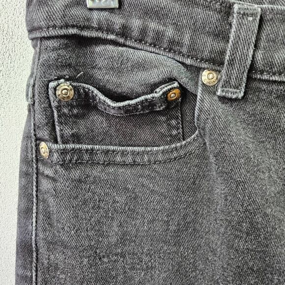 Style & Co Jeans Womens Size 6 Black Straight Leg Fit Denim - Picture 3 of 10